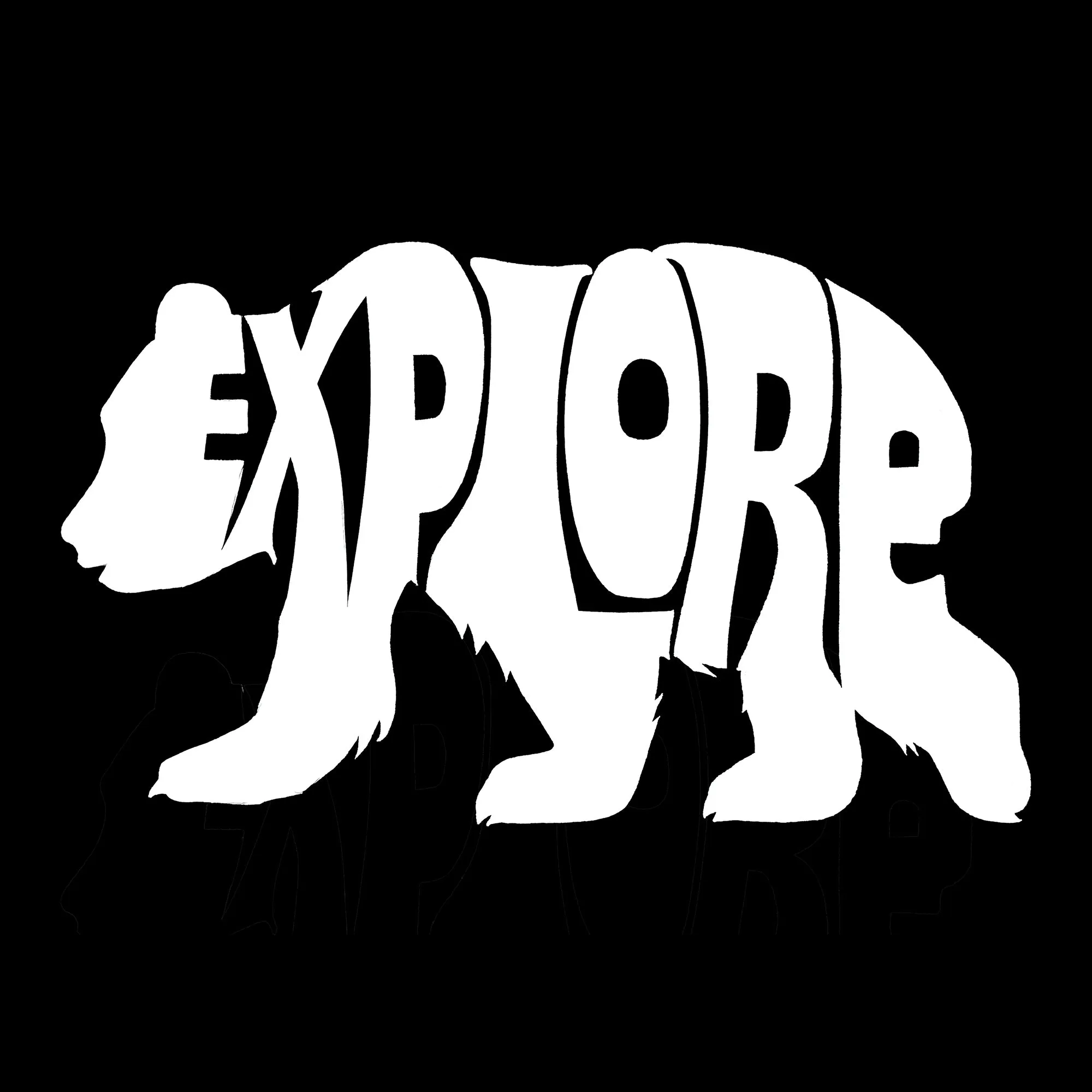 Explore - Women's Word Art Long Sleeve T-Shirt sold by LA Pop Art product image thumbnail 2