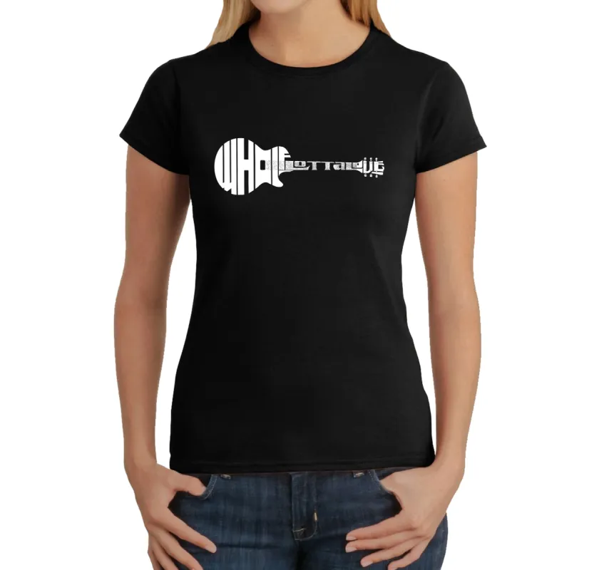 Whole Lotta Love - Women's Word Art T-Shirt sold by LA Pop Art