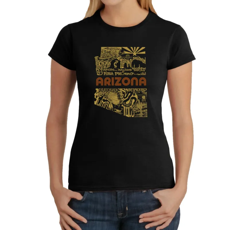 Az Pics - Women's Word Art T-Shirt sold by LA Pop Art