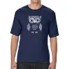 Owl - Men's Tall Word Art T-Shirt sold by LA Pop Art