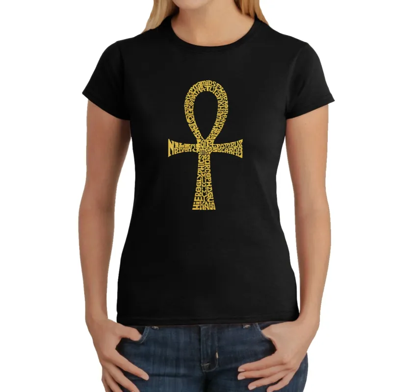 ANKH - Women's Word Art T-Shirt sold by LA Pop Art
