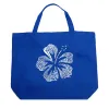 Mahalo - Large Word Art Tote Bag sold by LA Pop Art