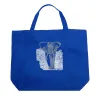 ELEPHANT - Large Word Art Tote Bag sold by LA Pop Art