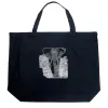 ELEPHANT - Large Word Art Tote Bag sold by LA Pop Art