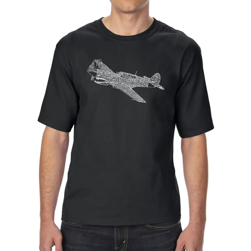 P40 - Men's Tall Word Art T-Shirt sold by LA Pop Art