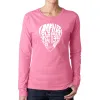 Guitar Pick - Women's Word Art Long Sleeve T-Shirt sold by LA Pop Art