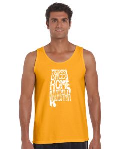 Sweet Home Alabama - Men's Word Art Tank Top sold by LA Pop Art