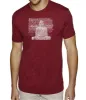 Zen Buddha - Men's Premium Blend Word Art T-Shirt sold by LA Pop Art