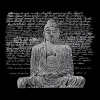 Zen Buddha - Men's Premium Blend Word Art T-Shirt sold by LA Pop Art