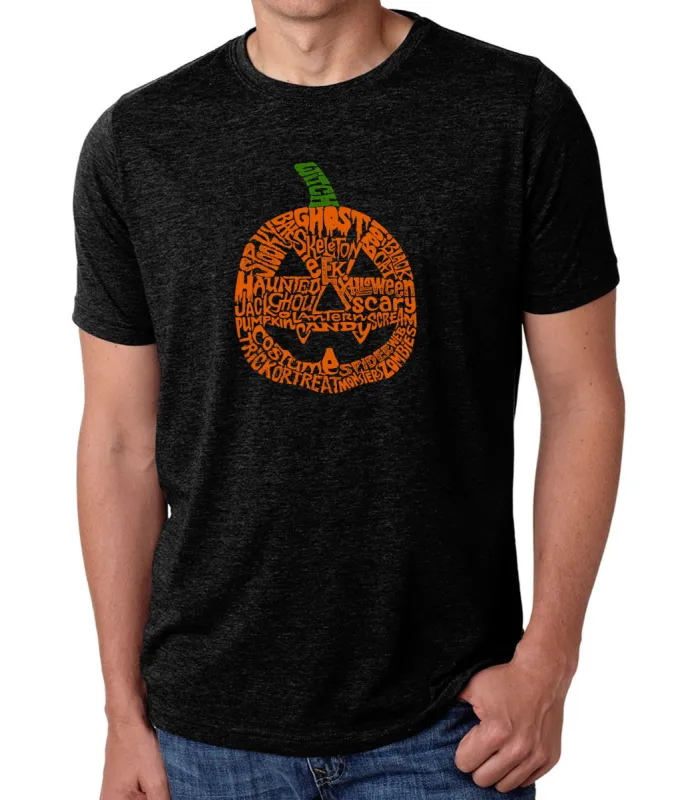 Pumpkin - Men's Premium Blend Word Art T-Shirt sold by LA Pop Art