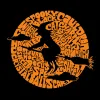Spooky Witch  - Men's Word Art Long Sleeve T-Shirt sold by LA Pop Art