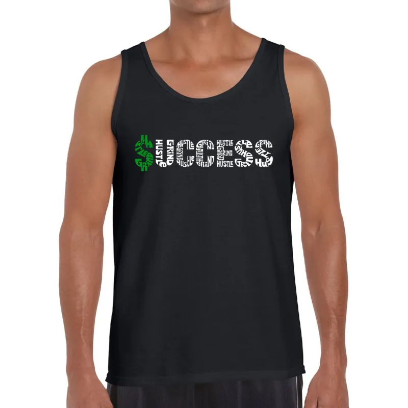 Success  - Men's Word Art Tank Top sold by LA Pop Art