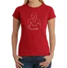 POSITIVE WISHES - Women's Word Art T-Shirt sold by LA Pop Art