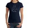 POSITIVE WISHES - Women's Word Art T-Shirt sold by LA Pop Art