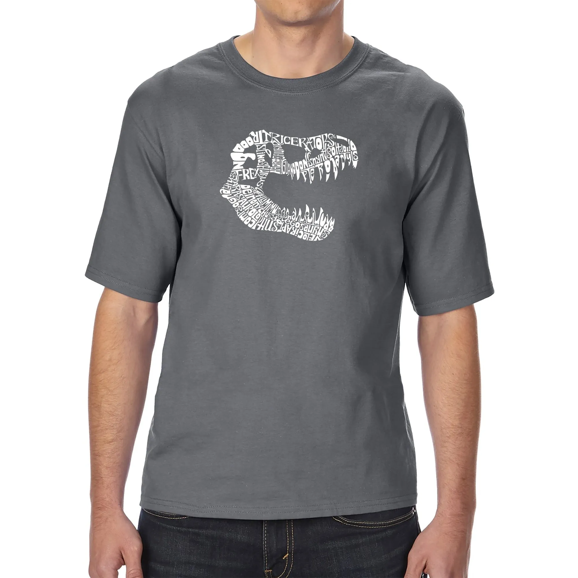 TREX - Men's Tall Word Art T-Shirt sold by LA Pop Art product image thumbnail 4