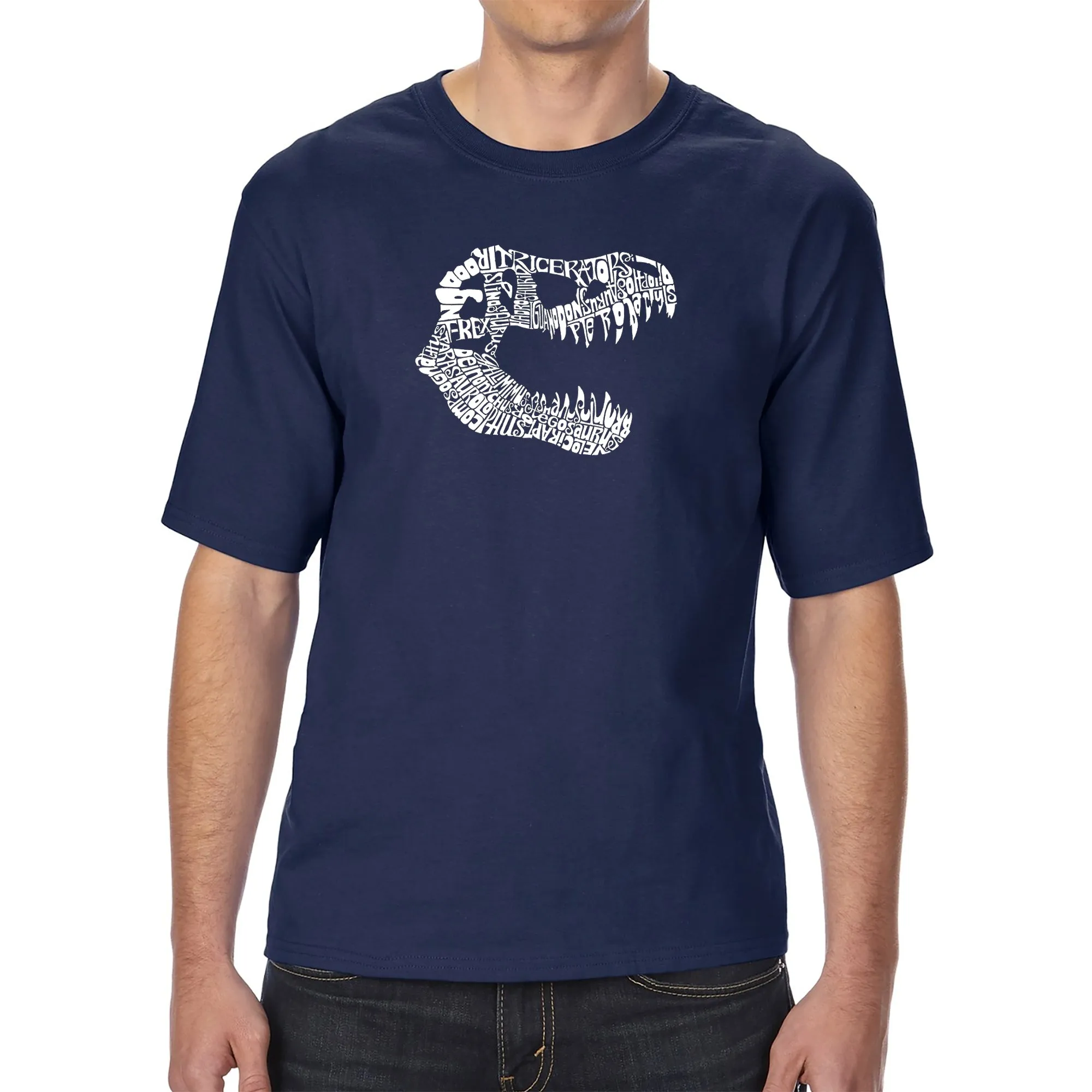 TREX - Men's Tall Word Art T-Shirt sold by LA Pop Art product image thumbnail 3