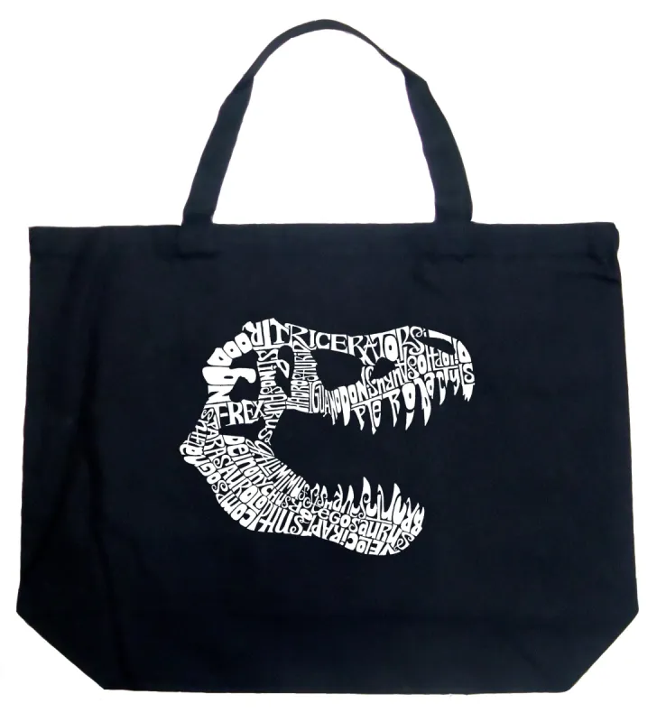 TREX - Large Word Art Tote Bag sold by LA Pop Art