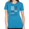 Support our Troops - Women's Premium Blend Word Art T-Shirt sold by LA Pop Art