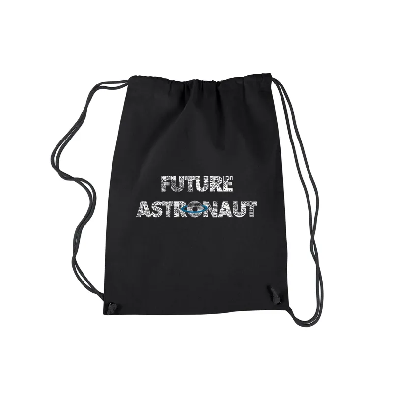Future Astronaut - Drawstring Backpack sold by LA Pop Art