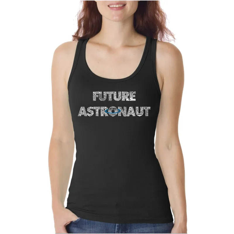 Future Astronaut - Women's Word Art Tank Top sold by LA Pop Art