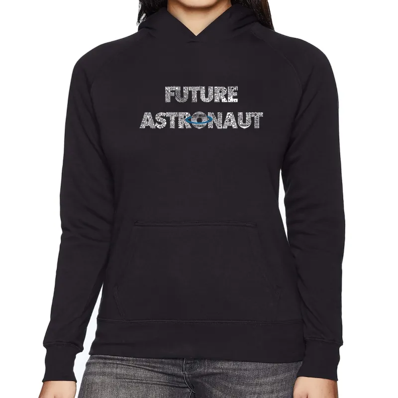 Future Astronaut - Women's Word Art Hooded Sweatshirt sold by LA Pop Art