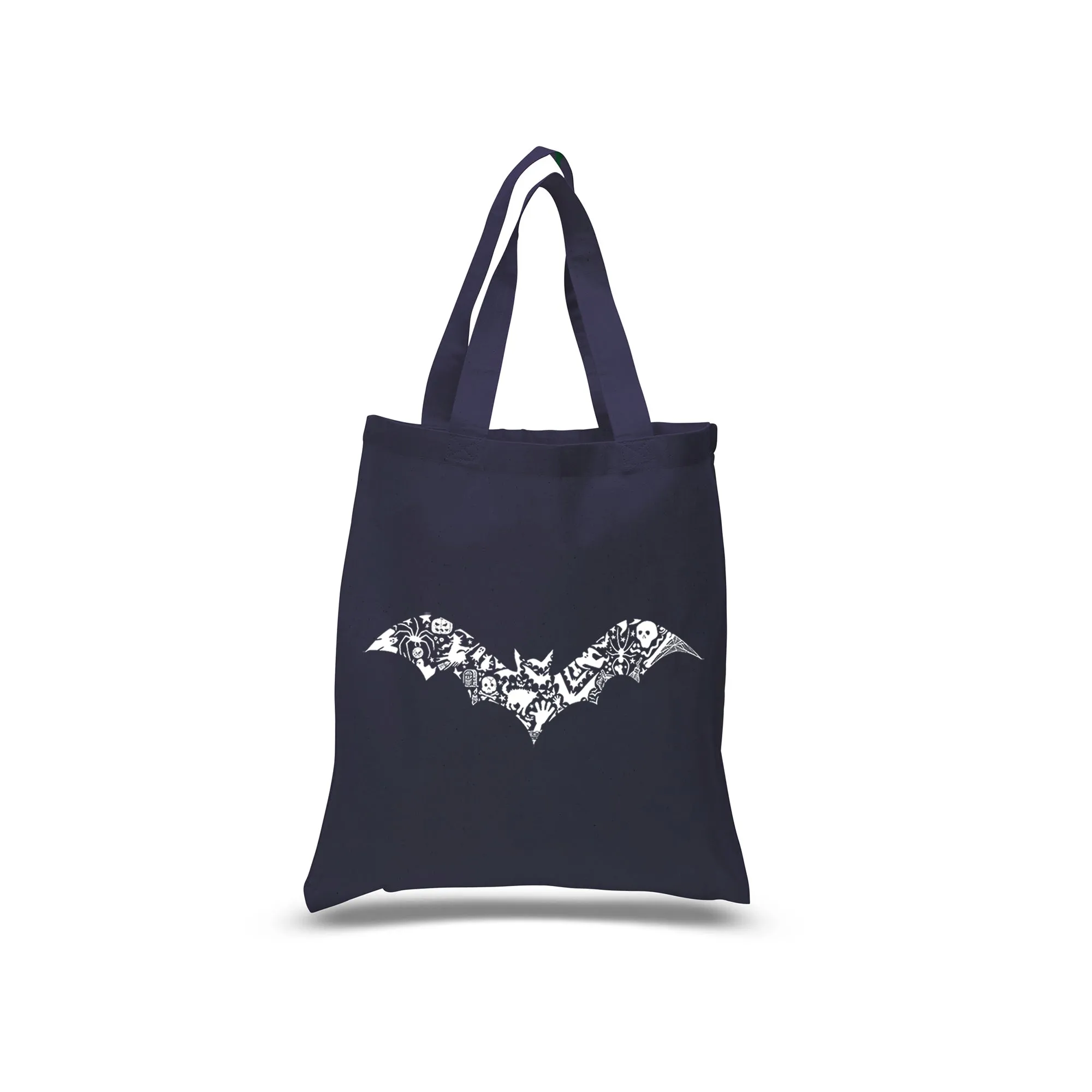 Halloween Bat - Small Word Art Tote Bag sold by LA Pop Art product image thumbnail 4