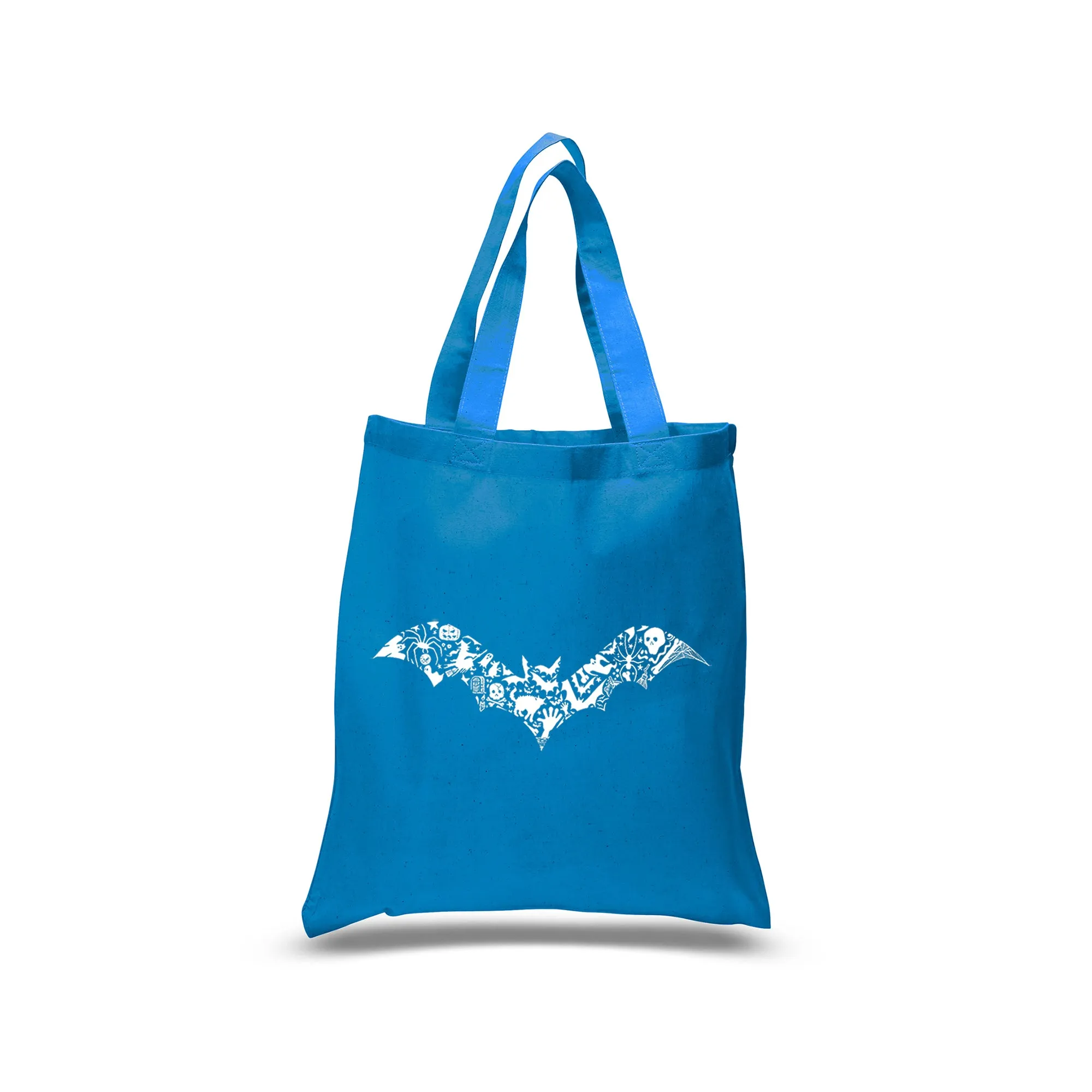 Halloween Bat - Small Word Art Tote Bag sold by LA Pop Art product image thumbnail 5