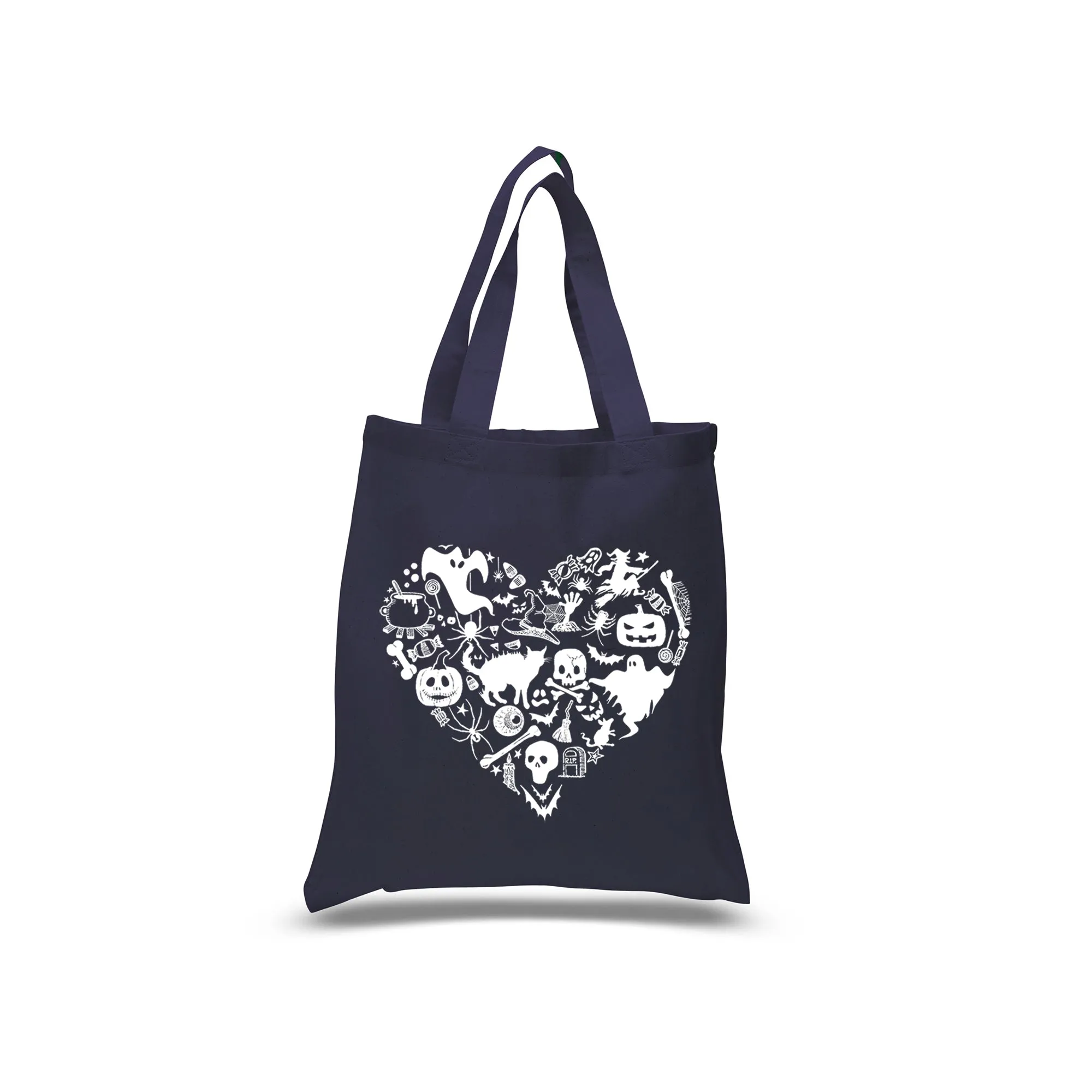 Halloween Heart - Small Word Art Tote Bag sold by LA Pop Art product image thumbnail 4