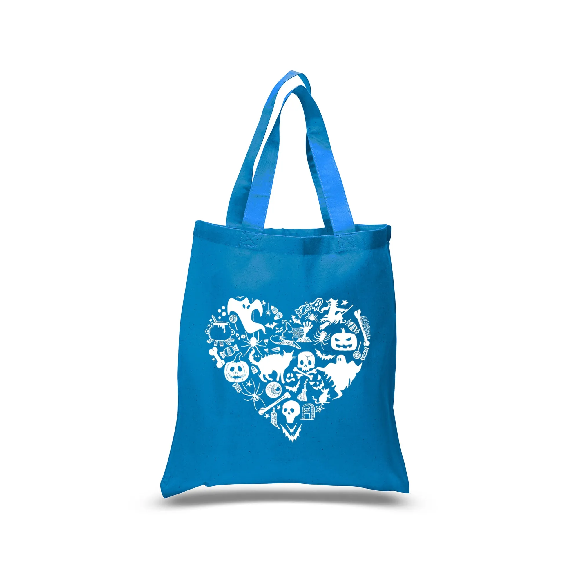 Halloween Heart - Small Word Art Tote Bag sold by LA Pop Art product image thumbnail 5