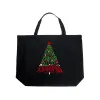 Have Yourself a Merry Little Christmas - Large Word Art Tote Bag sold by LA Pop Art