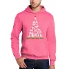 Here Comes Santa Paws - Men's Word Art Hooded Sweatshirt sold by LA Pop Art