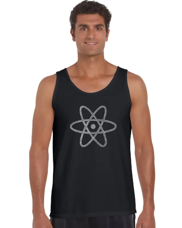 ATOM - Men's Word Art Tank Top sold by LA Pop Art