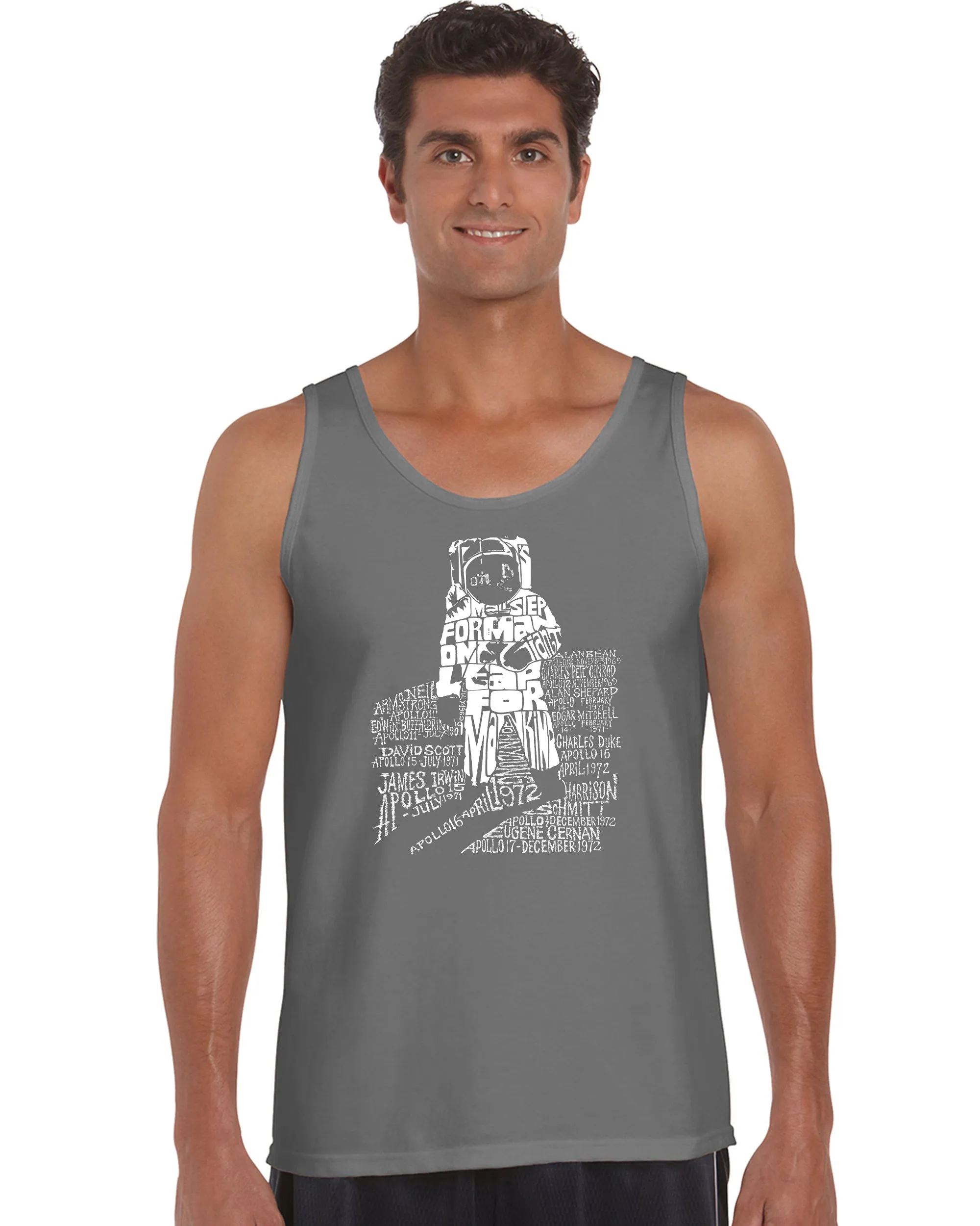 ASTRONAUT - Men's Word Art Tank Top sold by LA Pop Art product image thumbnail 5