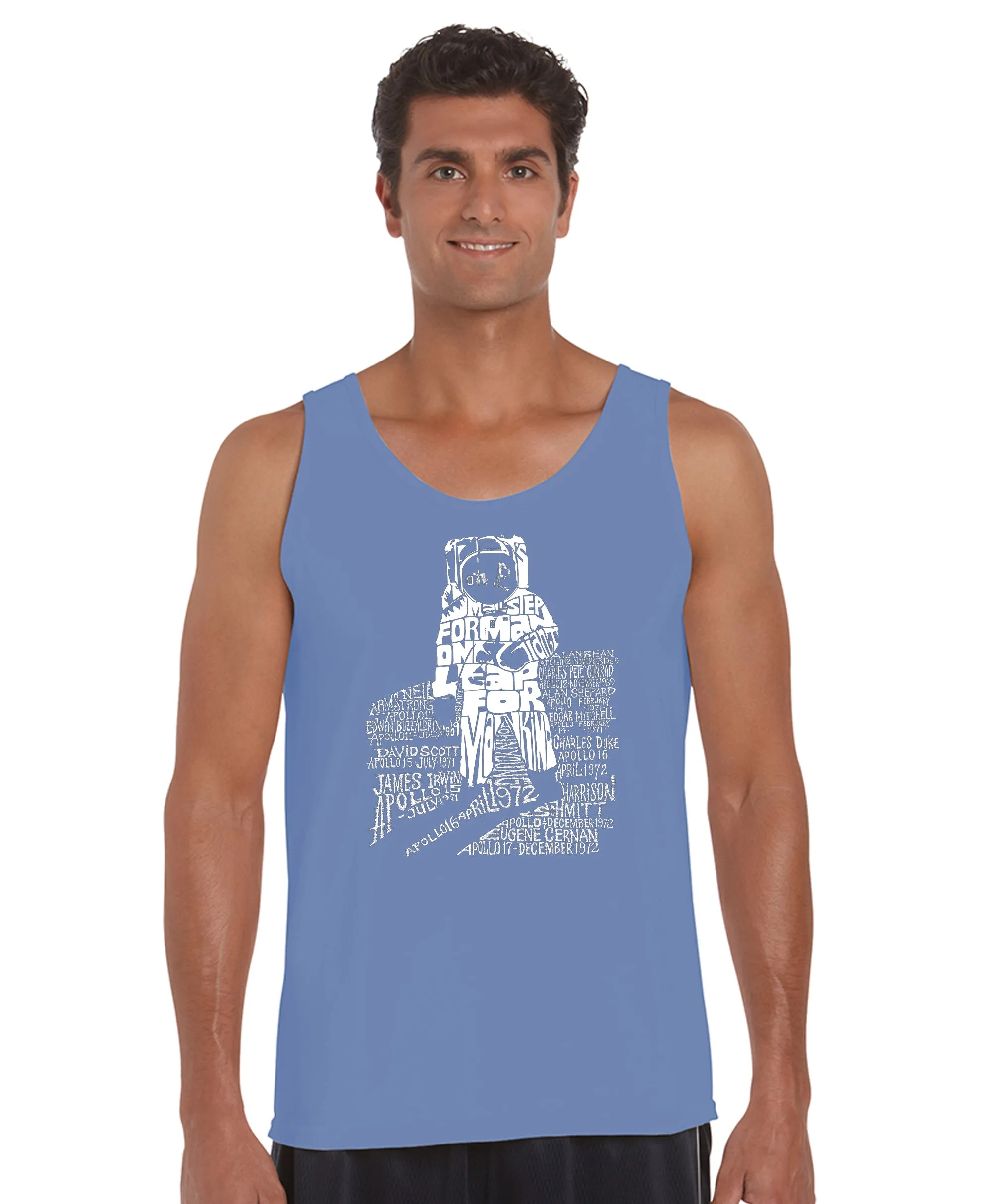 ASTRONAUT - Men's Word Art Tank Top sold by LA Pop Art product image thumbnail 3