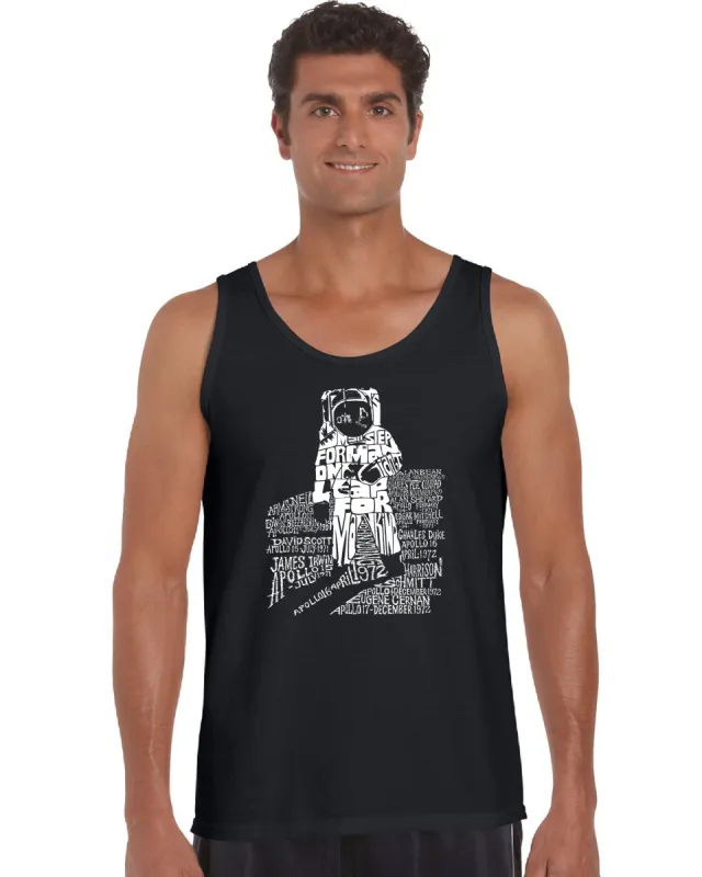 ASTRONAUT - Men's Word Art Tank Top sold by LA Pop Art
