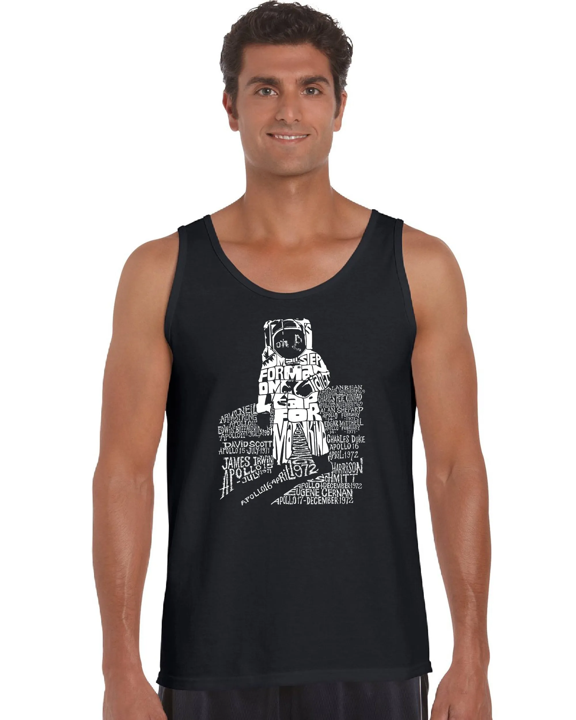 ASTRONAUT - Men's Word Art Tank Top sold by LA Pop Art