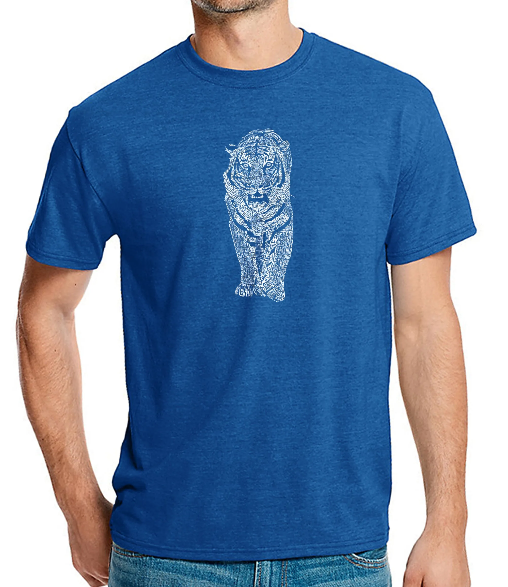 TIGER - Men's Premium Blend Word Art T-Shirt sold by LA Pop Art product image thumbnail 5