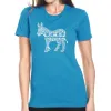 I Vote Democrat - Women's Premium Blend Word Art T-Shirt sold by LA Pop Art