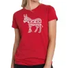 I Vote Democrat - Women's Premium Blend Word Art T-Shirt sold by LA Pop Art