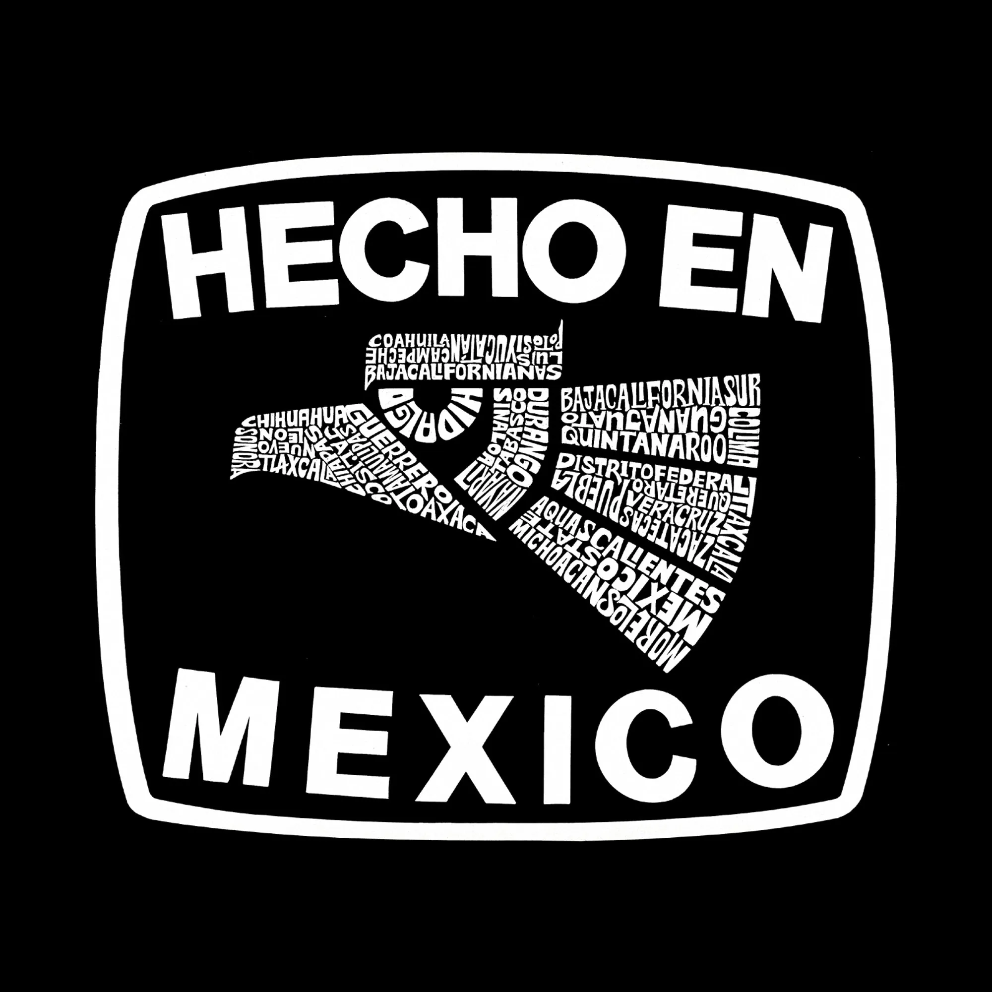 HECHO EN MEXICO - Women's Premium Blend Word Art T-Shirt sold by LA Pop Art product image thumbnail 2