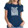Big Cats - Women's Premium Blend Word Art T-Shirt sold by LA Pop Art