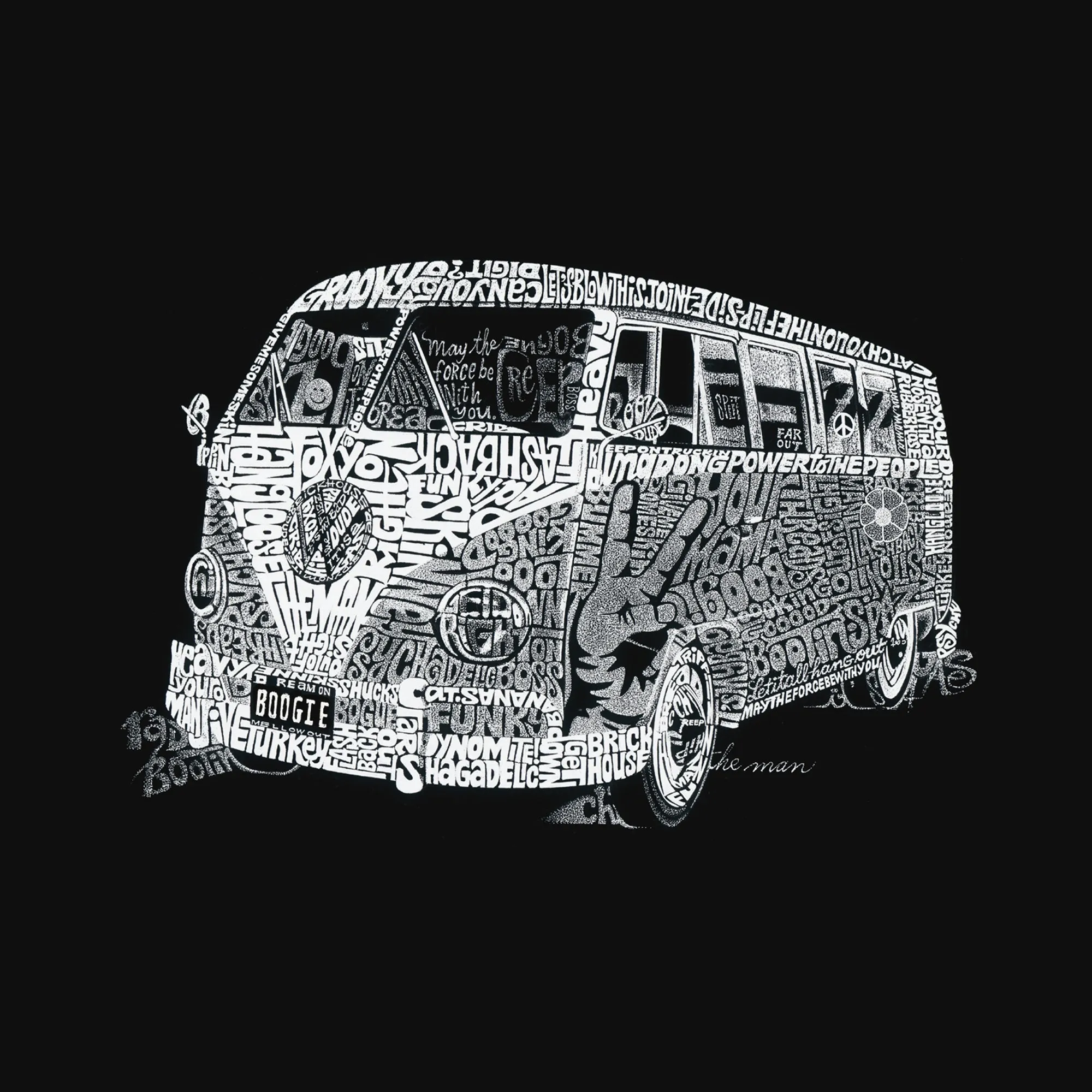 THE 70'S - Women's Premium Blend Word Art T-Shirt sold by LA Pop Art product image thumbnail 2