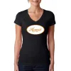 HAWAIIAN ISLAND NAMES & IMAGERY - Women's Word Art V-Neck T-Shirt sold by LA Pop Art