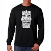 TIKI BIG KAHUNA - Men's Word Art Long Sleeve T-Shirt sold by LA Pop Art