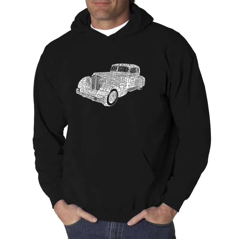 Mobsters - Men's Word Art Hooded Sweatshirt made by LA Pop Art