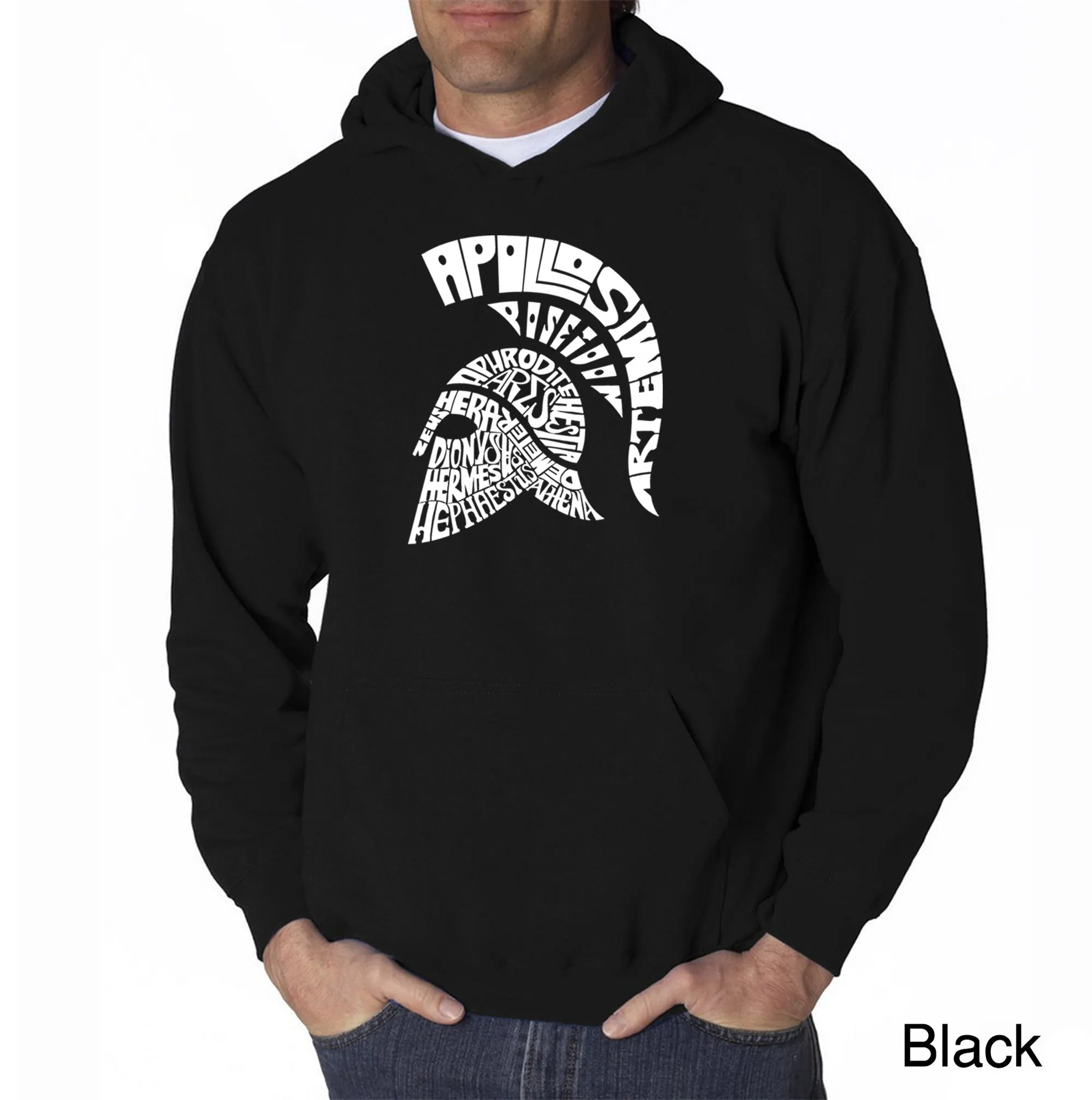 SPARTAN - Men's Word Art Hooded Sweatshirt sold by LA Pop Art