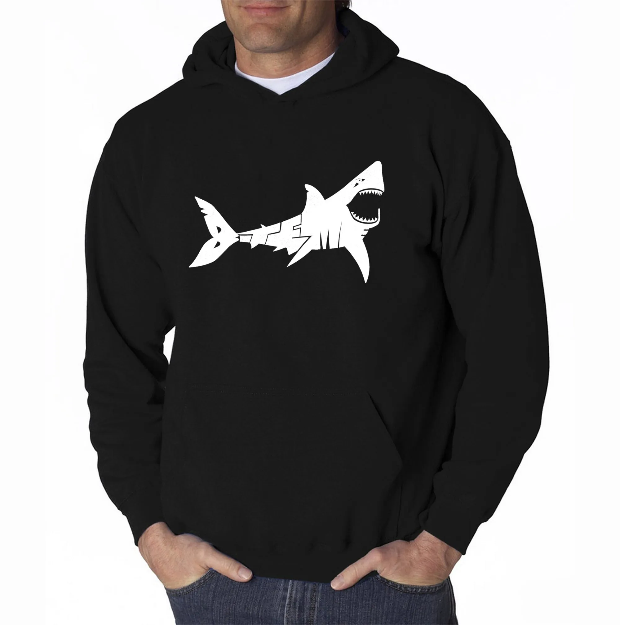 BITE ME - Men's Word Art Hooded Sweatshirt sold by LA Pop Art