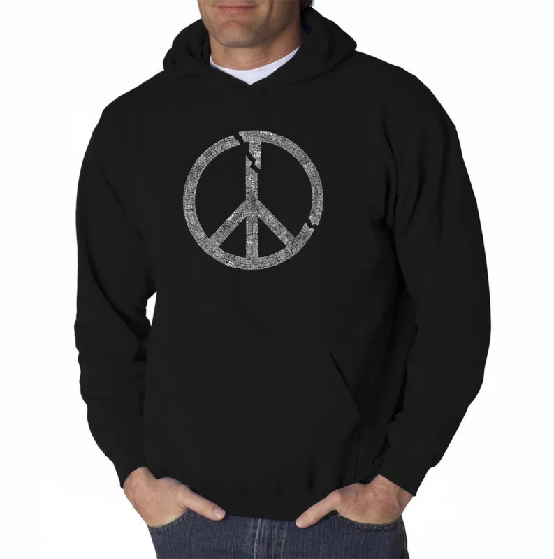 EVERY MAJOR WORLD CONFLICT SINCE 1770 - Men's Word Art Hooded Sweatshirt sold by LA Pop Art