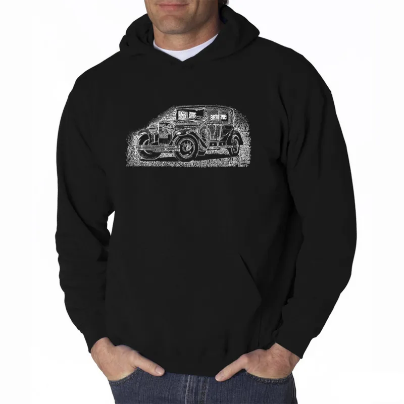 Legendary Mobsters - Men's Word Art Hooded Sweatshirt made by LA Pop Art