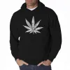 50 DIFFERENT STREET TERMS FOR MARIJUANA - Men's Word Art Hooded Sweatshirt sold by LA Pop Art